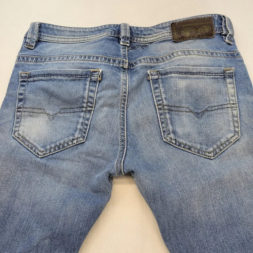 Diesel Thavar Slim Skinny Jeans Mens 28x26* Blue Medium Wash Denim